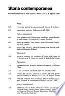 Storia contemporanea