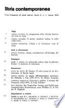 Storia contemporanea