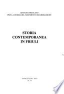 Storia contemporanea in Friuli