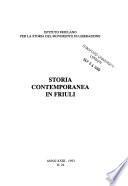 Storia contemporanea in Friuli