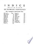 Storia critico-cronologica de Romani pontefici e de generali e provinciali concilii scritta da D. Giuseppe Abate Piatti, Sacerdote Veneziano