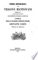 Storia cronolica dei vescovi mantovani