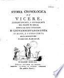 Storia cronologica de vicerè, luogotenenti, e presidenti del regno di Sicilia
