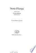Storia d'Europa: L'et`a moderna, secoli XVI-XVIII