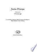 Storia d'Europa: L'Europa oggi