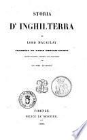 Storia d'Inghilterra di Lord Macaulay