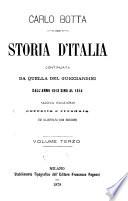 Storia d'Italia, continuata da qella del Guicciardini dall'anno 1513 sino al 1814