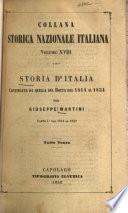 Storia d'Italia continuata da quella del Botta dall' anno 1814 al 1834