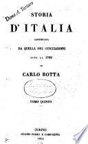 Storia d'Italia continuata da quella del Guicciardini sino al 1789