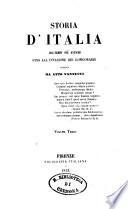 Storia d'Italia dai tempi più antichi fino all'invasione dei longobardi