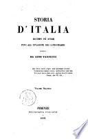 Storia d'Italia dai tempi più antichi fino all'invasione dei longobardi scritta da Atto Vannucci