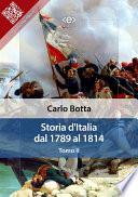 Storia d'Italia dal 1789 al 1814