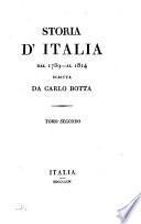 Storia d'Italia dal 1789 al 1814