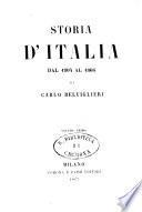 Storia d'Italia dal 1804 al 1866
