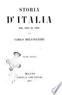 Storia d'Italia dal 1804 al 1866