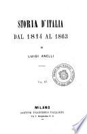 Storia d'Italia dal 1814 al 1863