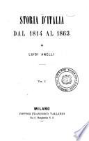 Storia d'Italia dal 1814 al 1863
