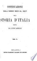 Storia d'Italia dal 1814 al 1863