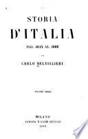 Storia d'Italia dal 1814 al 1866