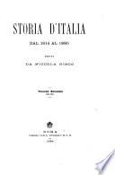 Storia d'Italia dal 1814 al 1880