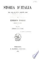 Storia d'Italia dal 1814 al di 8 agosto 1846