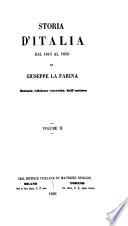 Storia d'Italia dal 1815 al 1850