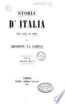 Storia d'Italia dal 1815 al 1850