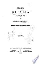 Storia d'Italia dal 1815 al 1850