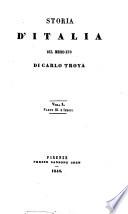 Storia d'Italia del Medio-evo di Carlo Troya