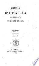 Storia d'Italia del Medio-Evo di Carlo Troya