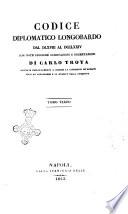 Storia D' Italia Del Medio-Evo Dicarlo Troya Vol. IV