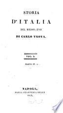 Storia D' Italia Del Medio-Evo