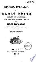 Storia d'Italia di Carlo Botta dall'anno 1789 all'anno 1814