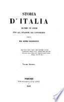 Storia d'Italia fino all'invasione dei Longobardi