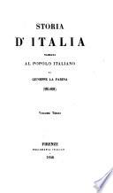 Storia d'Italia narrata al popolo italiano, (568-1815).