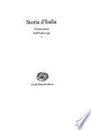 Storia d'Italia: pts. 1-3 Dall'Unità ad oggi. - v.5., pts.1-2 I documenti