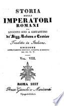 Storia degli imperatori romani da Augusto sino a Costantino