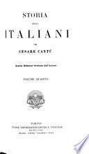 Storia degli italiani