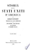 Storia degli stati uniti d'America, versione dall'anglo-americano di Giuseppe De Fivioli