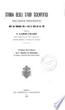 Storia degli studi scientifici nell'ordine francescano