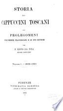 Storia dei cappuccini toscani: 1532-1691
