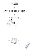Storia dei conti e duchi d'Urbino