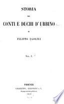 Storia dei contie duchi d'Urbino