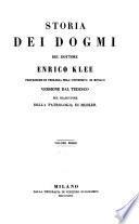 Storia dei dogmi