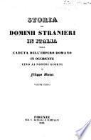 Storia dei dominii stranieri in Italia dalla caduta dell'Impero romano in Occidente fino ai nostri giorni
