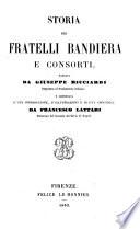 Storia dei fratelli Bandiera e consorti