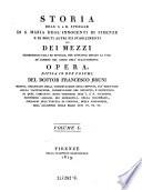 Storia dei Mezzi Opera