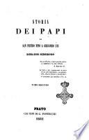 Storia dei papi da san Pietro fino a Gregorio 16. del sig. Henrion