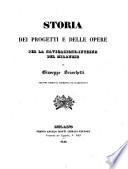 Storia dei progetti e delle opere per la navigazione interna del Milanese. 2. ed