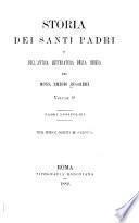 Storia dei santi padri a dell' antica letteratura della chiesa ...
